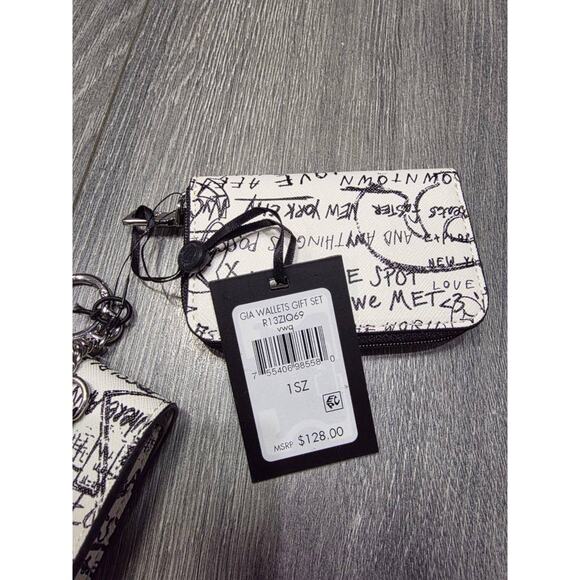 DKNY Gia wallets gift set 2 in 1 multicolor B000621 - Picture 4 of 5